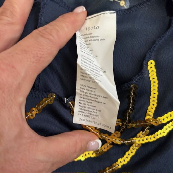 Girls Fortune Teller Halloween Costume Size L 10-12 - Picture 6 of 6